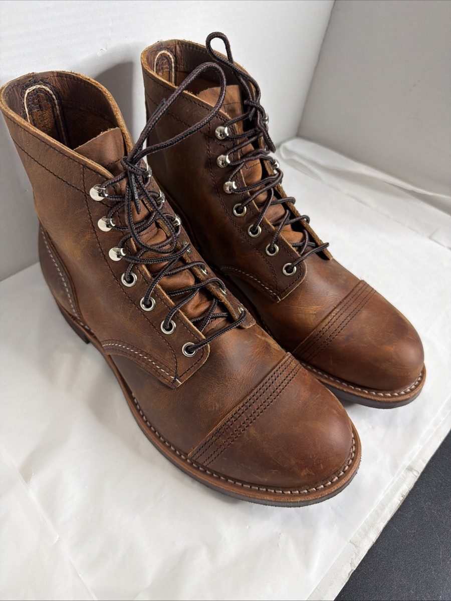Red Wing Iron Rangers Copper Rough And Tough 8085 Size 8.5 D Men's