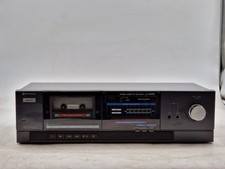 Hitachi D-E07 Stereo Cassette Deck - Working, Vintage, Sold As-Is