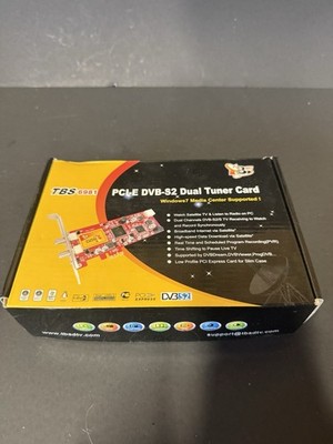 Tenow TBS 6981 DVB-S/S2 Dual Satellite TV Tuner Card With Remote