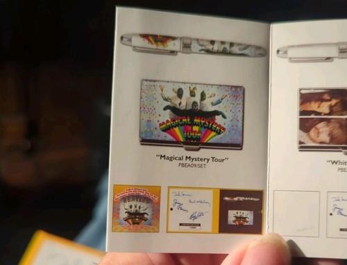BEATLES ACME Beatles Magical Mystery Tour LE penna roller e custodia per carte #52 - Foto 13 di 14