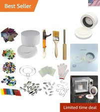 Extra Large Microwave Kiln Kit 15 Piece Set for DIY jewelry making tools