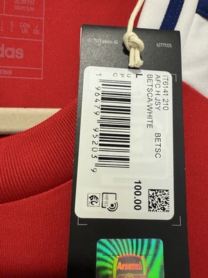 Havertz #29 Mens LARGE Adidas Arsenal Gunners Home Jersey | eBay