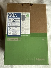 Square D QO200TRNM Outdoor 60A 120/240V 2-Pole Non-Fusible AC Disconnect