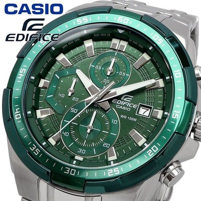 EDIFICE Wristwatch Edifice Watch CASIO Chronograph Green EFR 539DE 3AV