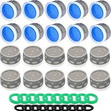 Faucet Aerator 2.2GPM Flow Restrictor Insert 20 PCS