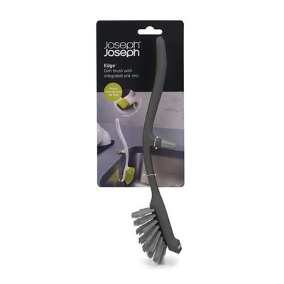 Joseph Joseph Edge Spülbürste grau mit Spülbeckenauflage Ständer NEU