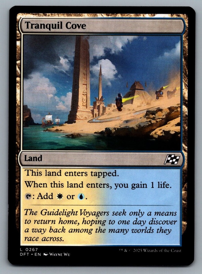 Tranquil Cove #267 Aetherdrift Magic: The Gathering MTG - NM