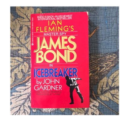Berkley Books Icebreaker by John Gardner Paperback Spy Thriller 1984 James Bond