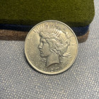 (#101351) Peace Dollar: 1927 D   au details.  Key Date. — photo 1