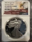 🔥🔥2022 American Silver Eagle NGC PF-70 ULTRA CAMEO Early Releases Encapsulated