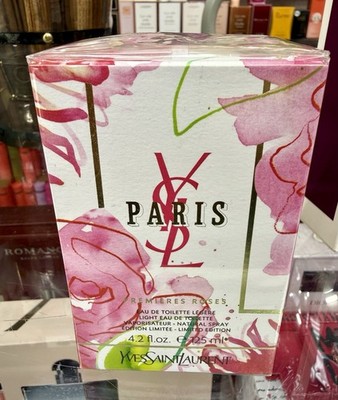 YSL Paris PREMIERES ROSES 125ml 4.2oz EDT Legere Spray Women Rare - NEW & SEALED