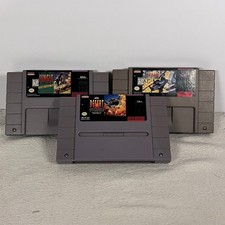 Urban Jungle Desert Strike Return Gulf Super Nintendo SNES Game Lot Bundle