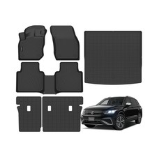 Floor Mat Set for 2025 2026 VW Tiguan Includ Floor Mats Trunk Li...