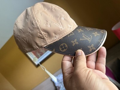 Authentic Louis Vuitton Beige Monogram LV Get Ready Baseball Cap Hat In Box