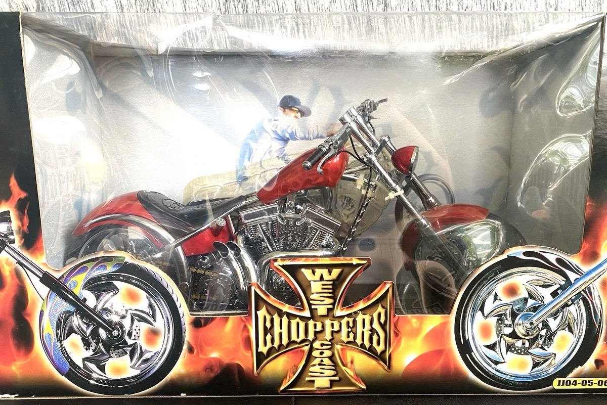 WEST COAST CHOPPERS 1:5 SCALE DIABLO SOFT TAIL DIE CAST MOTORCYCLE