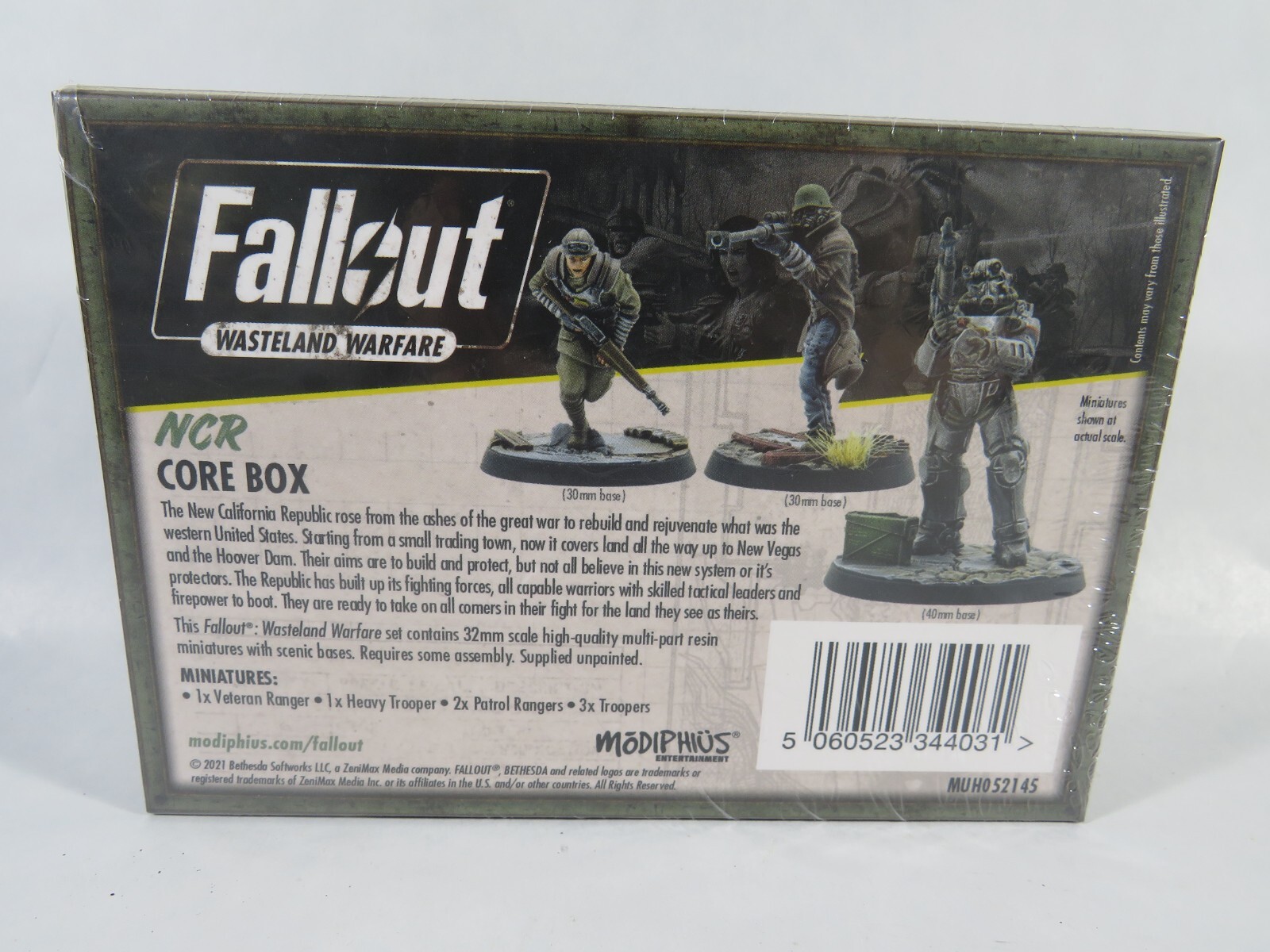 Thumbnail - Fallout: Wasteland Warfare -ncr: Core Box Modiphius Entertainment