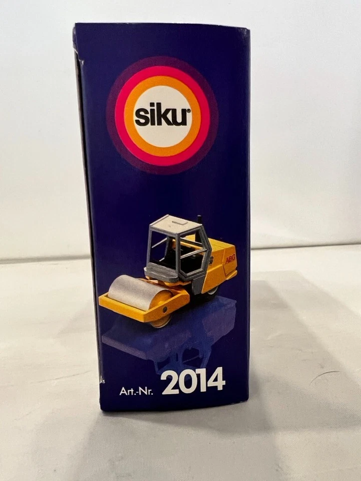 Rodillo de carretera Siku 2014 ABG 169 Super serie 1/55 sin usar, en caja vendedor de EE. UU. Foto 4 de 4
