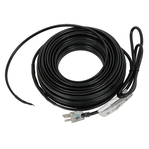 100 Fuß Wärmeband 8W/FT mit Clip Haken Dach Wärmekabel Schnee Enteisung Kit - Bild 17 von 24