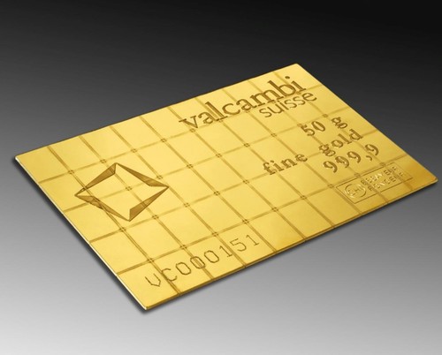 50 x 1 gram Gold Valcambi CombiBar w/ Assay Card .9999 Gold Bullion #A668 - Picture 3 of 4