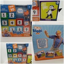 Blippi LEARNING COLORS Blind Surprise Boxes  Figure 10 Pieces  JUST DANCE McDs