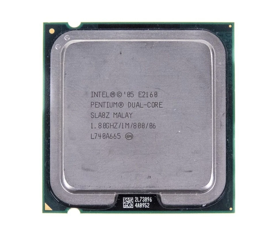 ✅ Processor Intel ✅ Intel Pentium SLA8Z E2160 1.8GHZ Socket LGA775 64-bit 1MB - Image 2 of 2