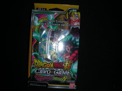 Bandai Dragon Ball Super Card Game SD 05 CRIMSON SAIYAN Starter Deck Bandai Dragon Ball Super Card Game SD 05 CRIMSON SAIYAN Starter Deck