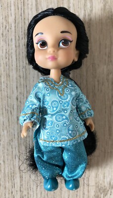 Disney Store Animator Collection 5'' Mini Puppe Prinzessin Jasmin Figur-Aladdin