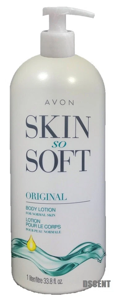Avon Skin so Soft Original + Jojoba Body Lotion 33.8 Fl. LOT 2 BOTTLES - Image 3 of 3