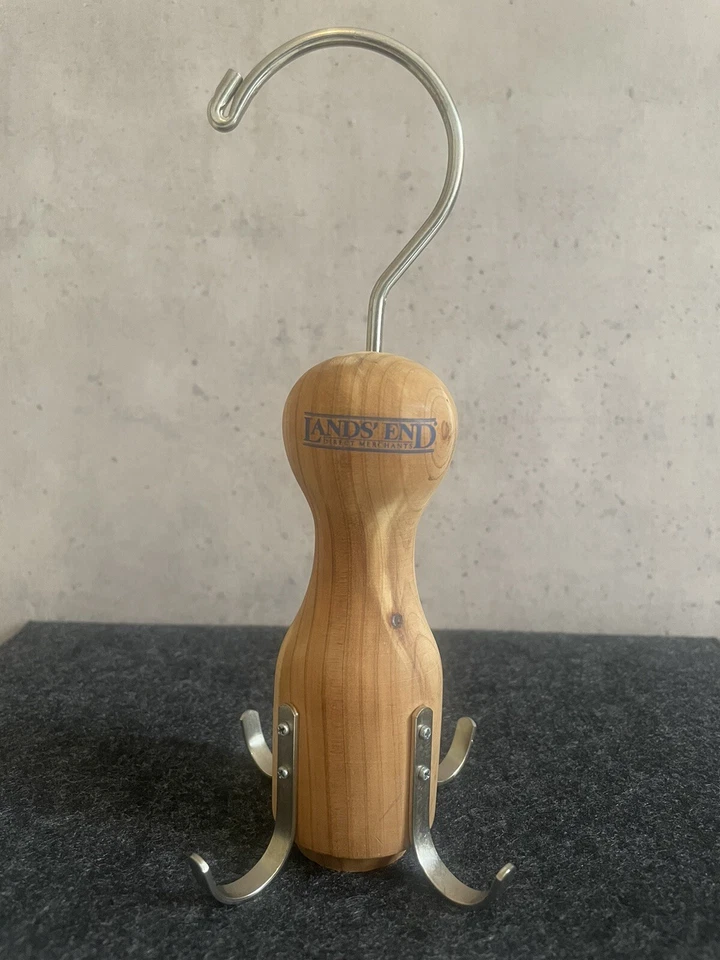 Land s end Gürtel Butler Spinne Bügel Sortier  Aufbewahrung Zedernholz