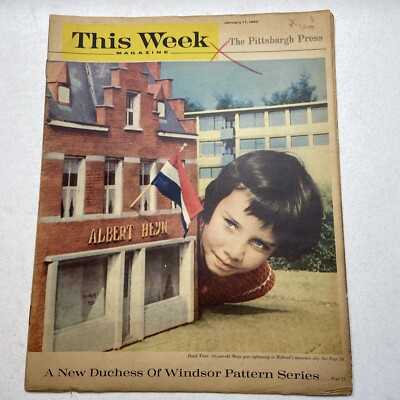 THIS WEEK Magazine January 17, 1960 Woolite Ad, Grant Salutes Lee, Sen. Ellender