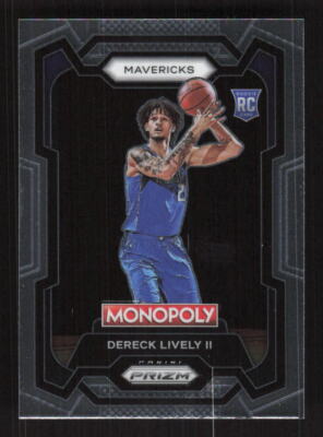 2023-24 Panini Prizm Monopoly #24 Dereck Lively II Dallas Mavericks