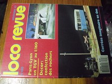 µ?§ Loco Revue n°498 Usine Lima TGV S.E en N Decor rocher