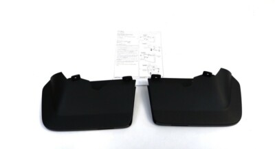 OEM GM Front Mud Flaps For Chevy Silverado 2500/3500 HD (2020-2025) - Black Splash Guards