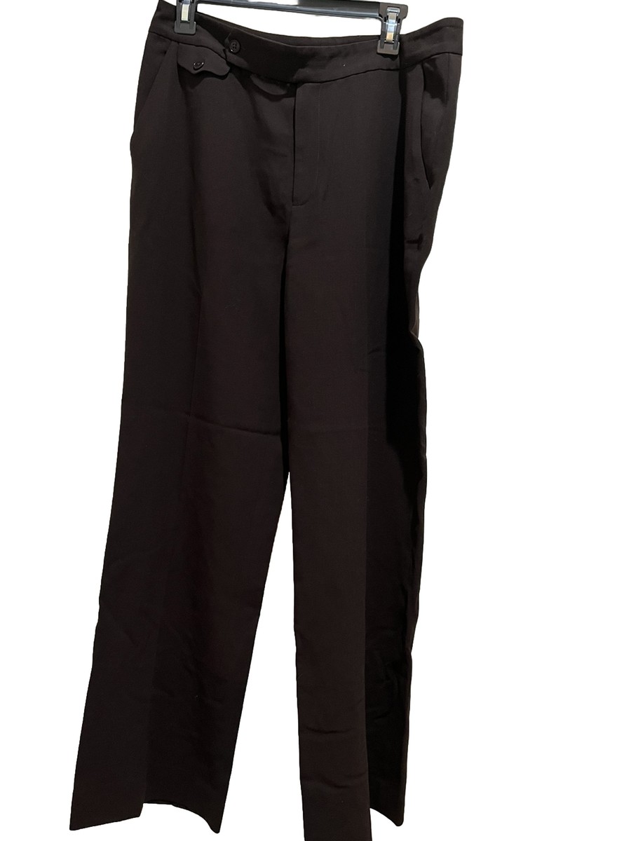Lauren Ralph Lauren Wide Leg Wool Career Dress Pants Unlined Size