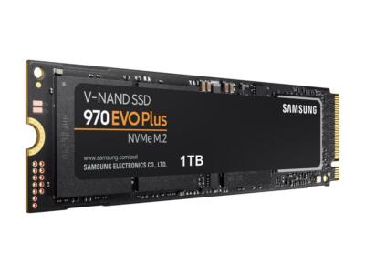 SAMSUNG 970 EVO PLUS M.2 2280 1TB PCIe Gen 3.0 x4, NVMe 1.3 V-NAND