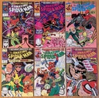 Six Amazing Spider-Man 334,335,336,337,338,339; 1990; complete VF+ or better