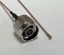 N Type Male to uFL/u.FL/IPX/IPEX WiFi RG178 Coaxial Cable Pick Length USA