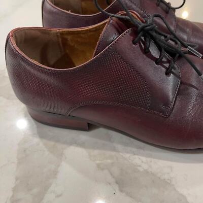 Florsheim Dress Shoes Jackson Oxford Brown Leather Plain Toe  display picture 1