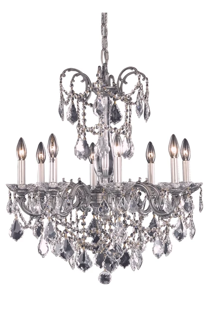 Candelabros de cristal Empire y luminarias de techo