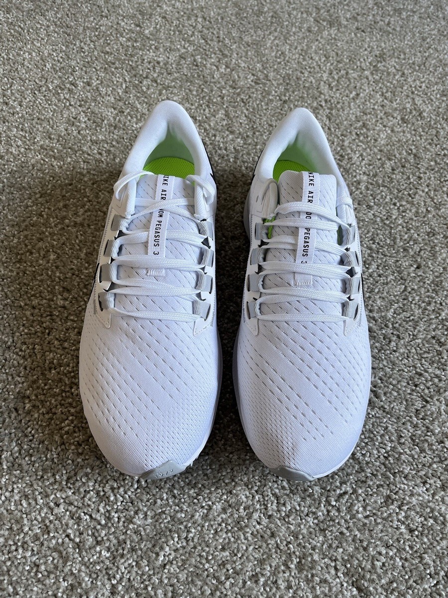Nike Air Zoom Pegasus 38 White Pure Platinum Black CW7356-100