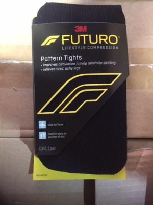 3M 71072EN Pattern FUTURO Pattern Tights, 71072EN, Medium (NEW)