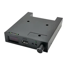 SFR1M44-U100 3.5 Inch 1.44MB USB SSD Floppy Drive Emulator Black