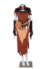 Mercy Angela Ziegler Dress Cosplay Costume Legendary Witch Halloween&