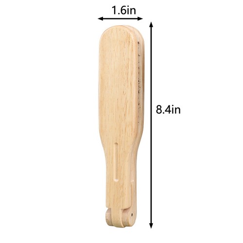 Professional V Type Hair Straighten Comb Wooden Handle Hair Straightener - Picture 3 of 6