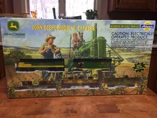john deere model b express authentic ho scale train set