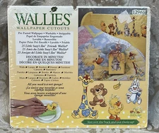 WALLIES  SUZY’S ZOO DUCK NURSERY ANIMAL THEME  WALLPAPER CUT OUTS WALL ART  SET