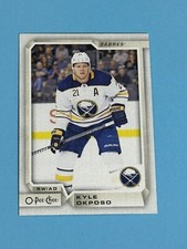 2018-19 O-Pee-Chee Kyle Okposo #112 Buffalo Sabres (Q)