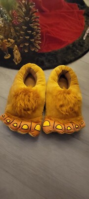 Mens Caveman Slippers Size 10