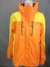 Outdoor Master Size 2xl Womens Orange Faux Fur Lined Hooded 3-in-1 Jacket T099