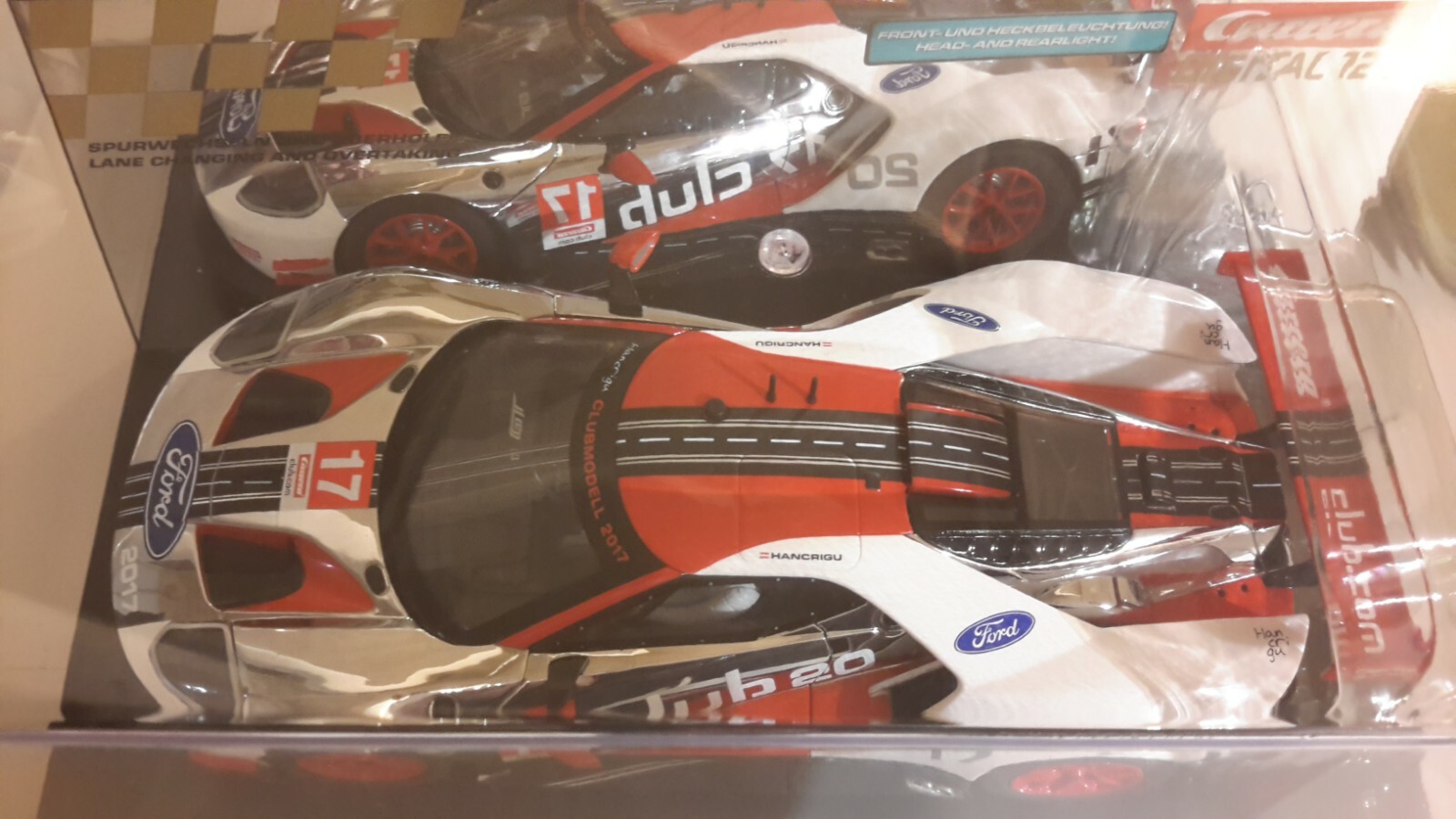 Carrera Digital 124 Ford GT Race Car 23851 Club 2017 circuit miniature 1/24